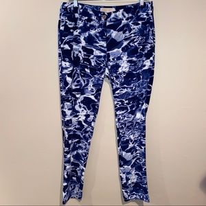 Michael Kors Blue & White Pants